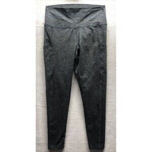 Offline by Aerie Leggings Size Large Gray Hip Pockets Athletic Workout